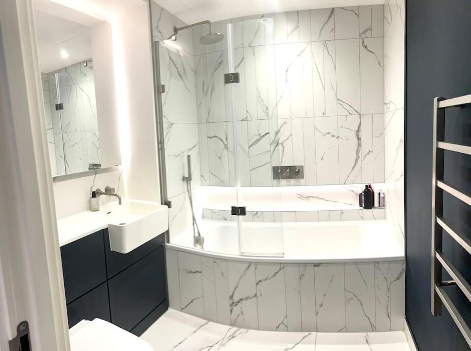 New Central 1Br Wstunning View, 5 Min Vauxhall St London Exterior foto